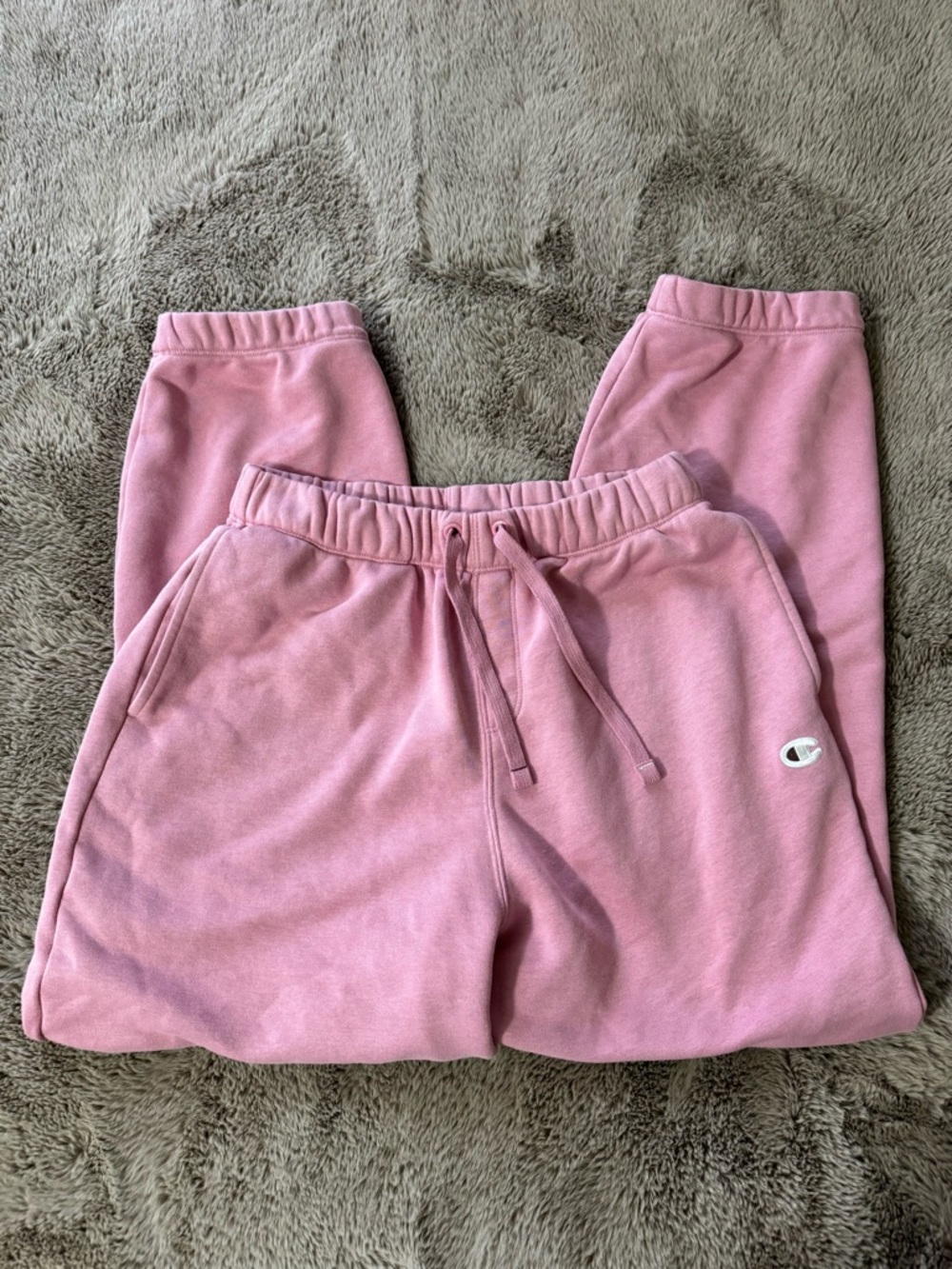 Women’s Pink Fleece Jogger Sweatpants